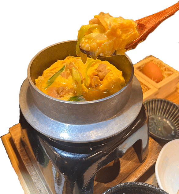 釜炊き親子丼セット